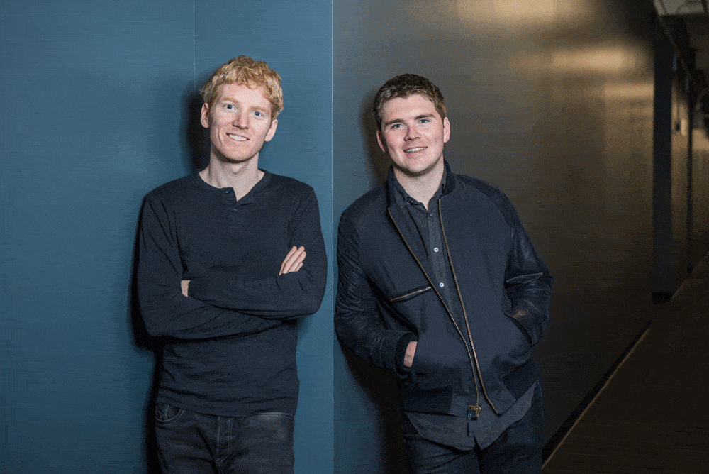 Patrick and John Collison, Stripe